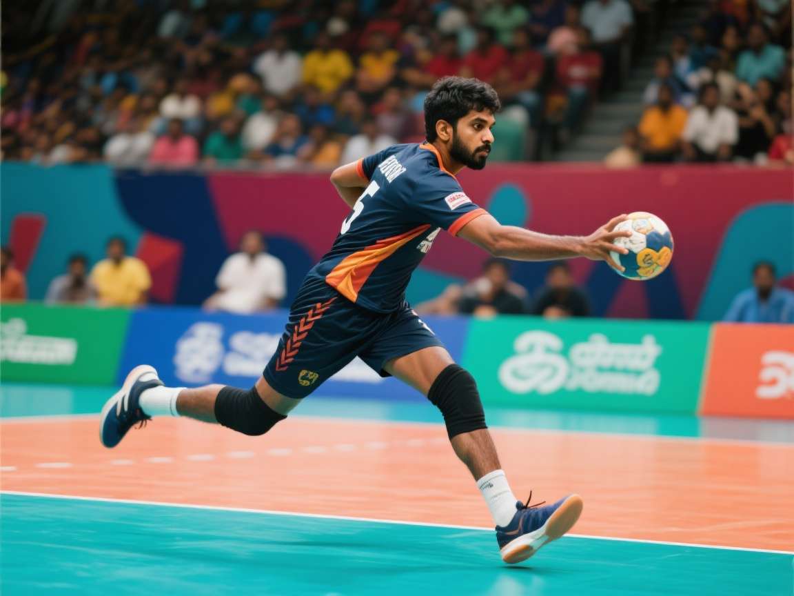 Tamil Nadu Handball Team - Technical Masters Tamil Nadu Handball Team in Handball Galaxy: India Stars