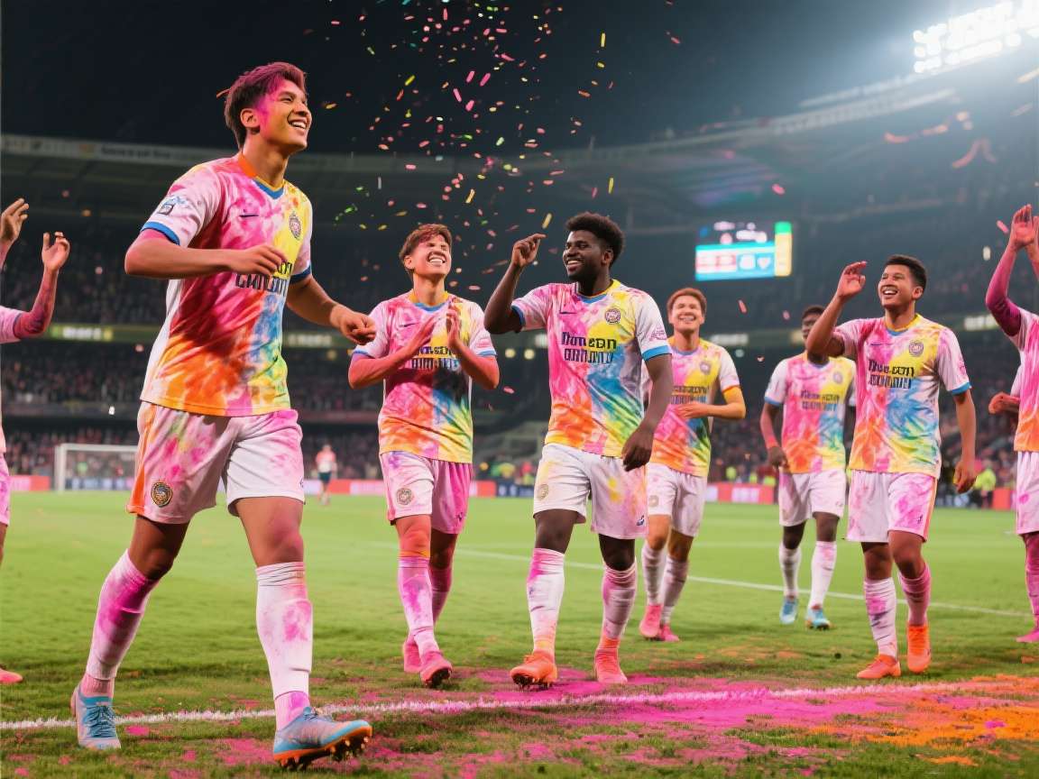 Holi Festival Event Holi Event in Handball Galaxy: India Stars