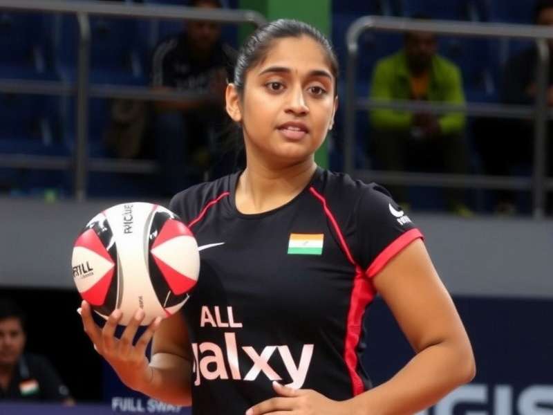 Priya Shanmugam - Tamil Nadu Priya Shanmugam - Handball Galaxy: India Stars player